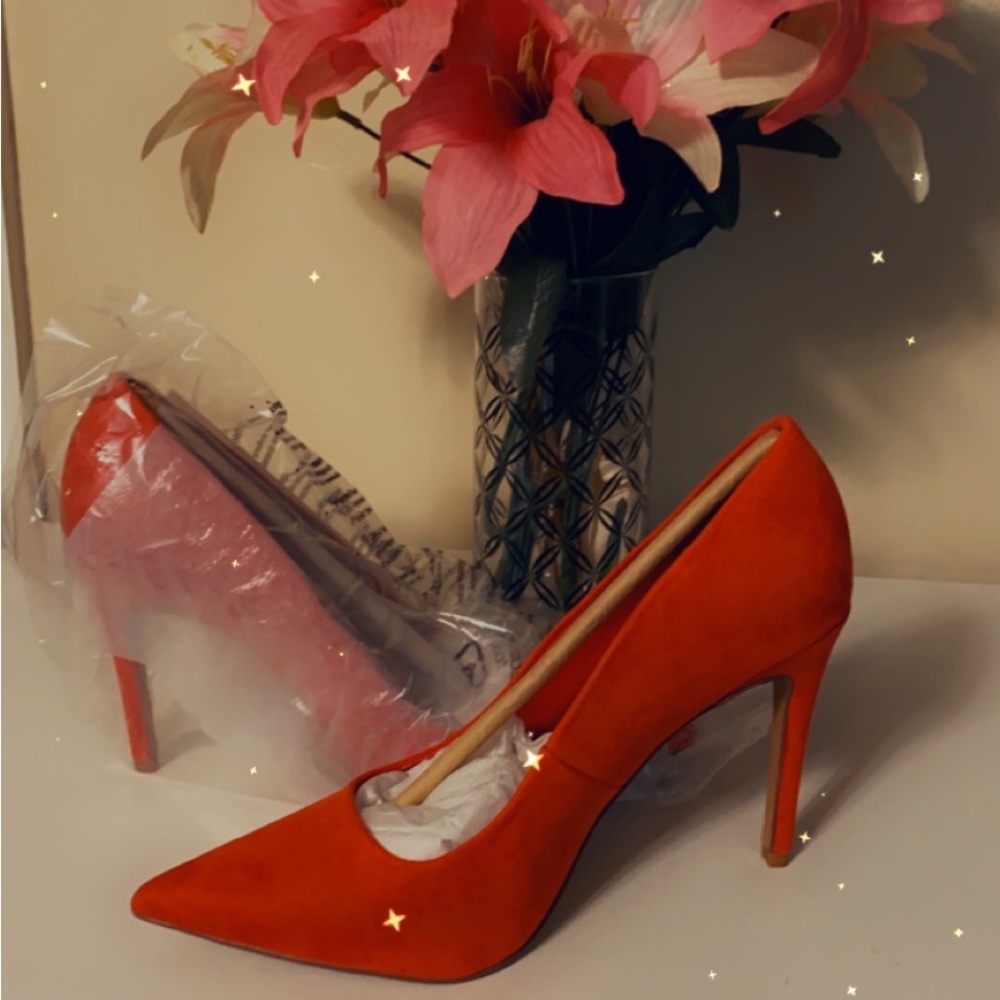 Red high heels